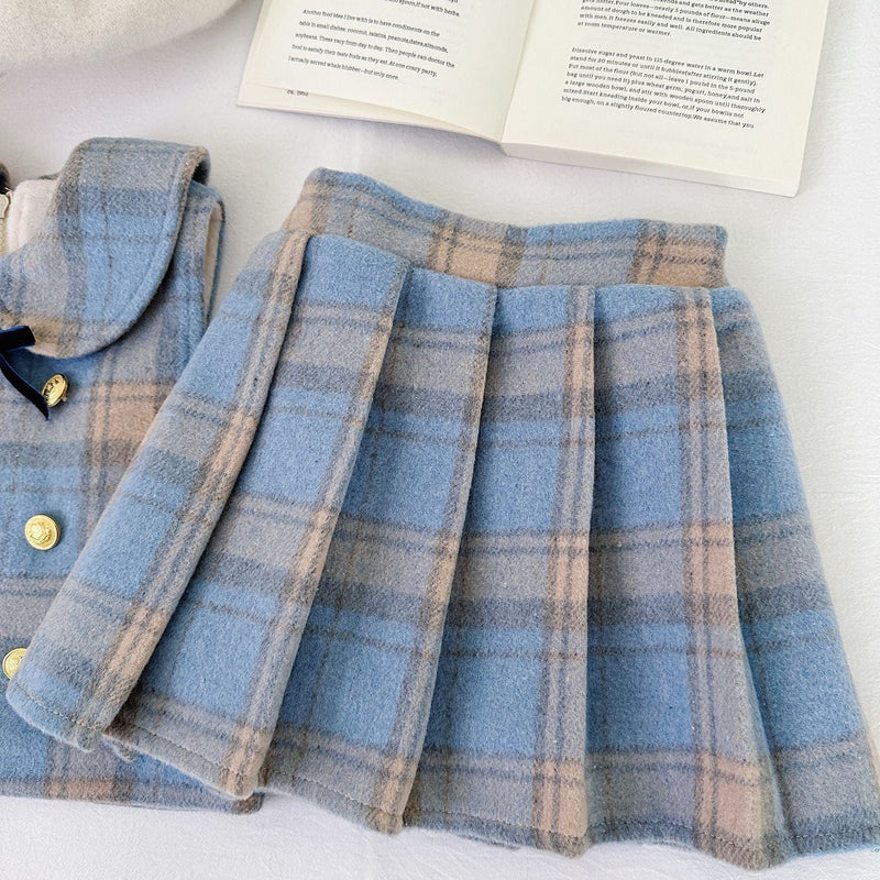 Conjunto Infantil Térninho Xadrez