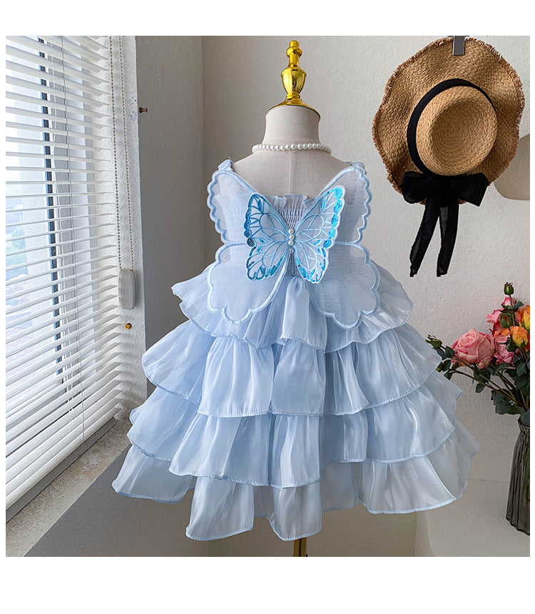 Vestido Infantil Tule Asinha