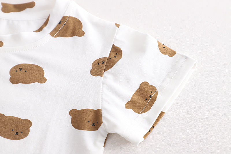 Conjunto Infantil Verão Ursinhos