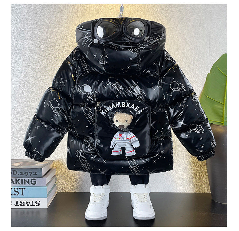 Casaco Infantil Inverno Ursinho Astronauta