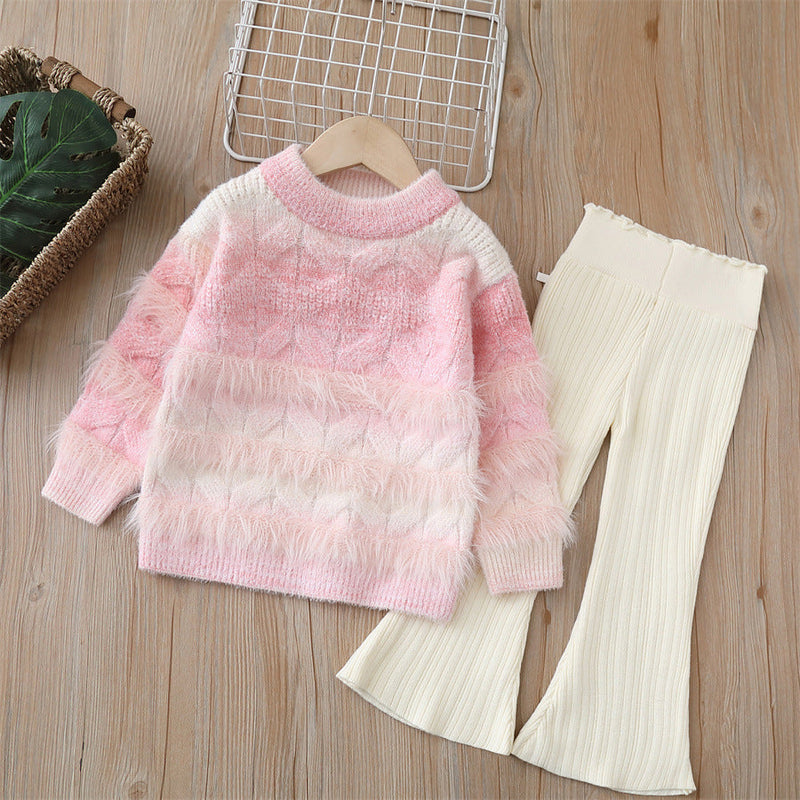 Conjunto Infantil Feminino Pelinhos e Pantalona
