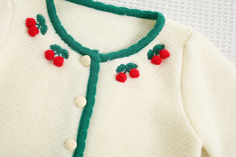 Conjunto Infantil Feminino Cerejinha