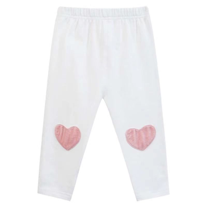Calça Legging Infantil Feminina Coraçãozinho