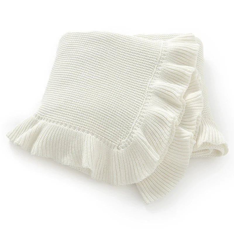 Mantinha Infantil de Tricô Babadinhos