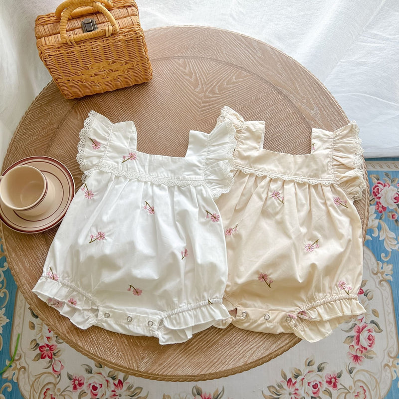 Body Infantil Feminino Florzinhas