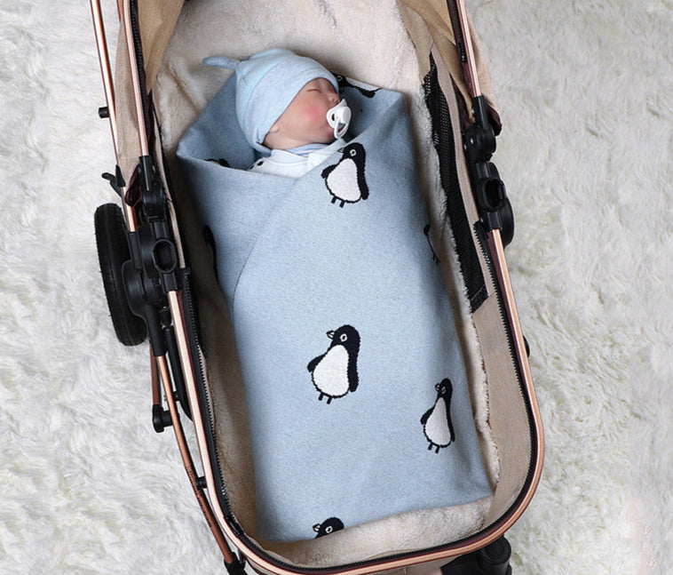 Mantinha Infantil Pinguim