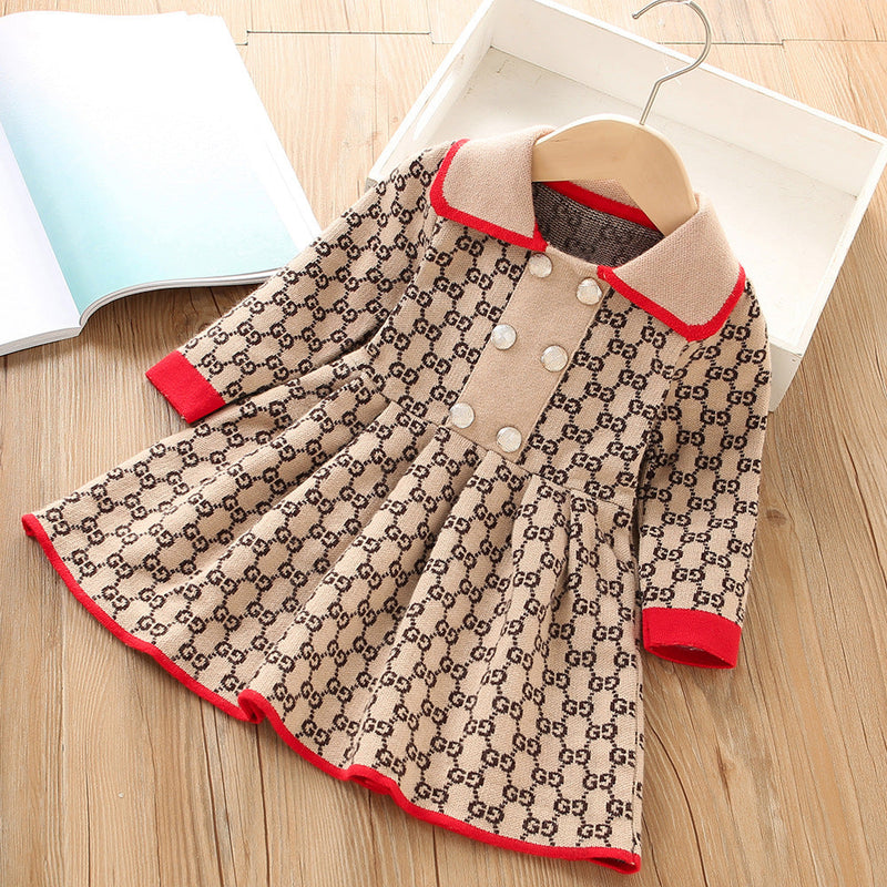 Vestido Infantil Inverno G&D Golinha