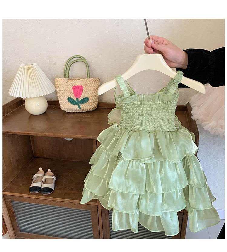 Vestido Infantil Tule Asinha