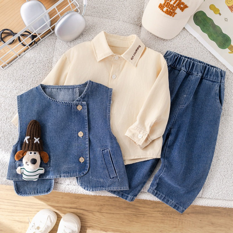 Conjunto Infantil 3 Peças cachorrinho