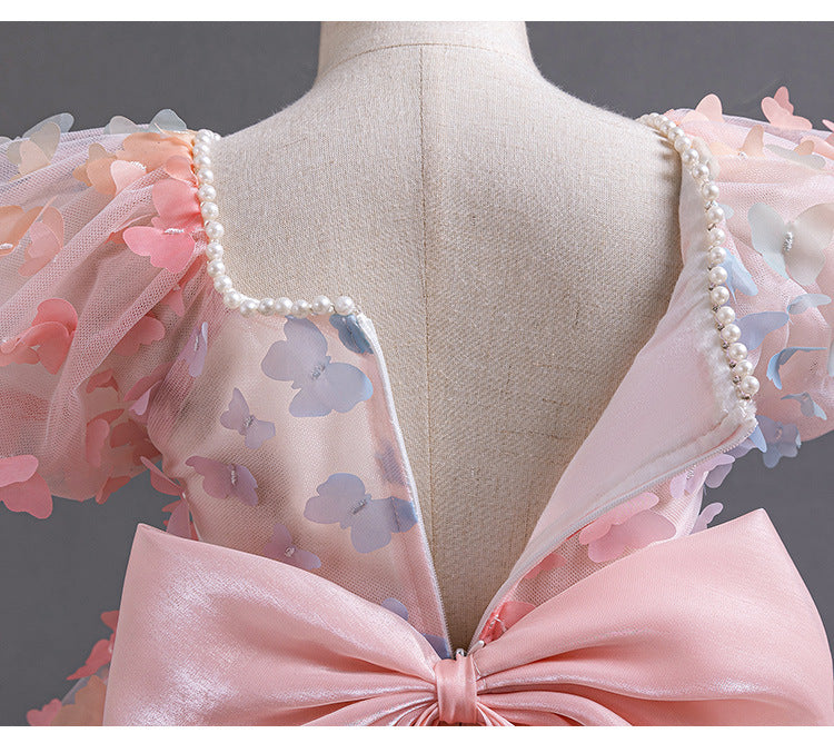 Vestido Infantil de Festa Borboletinhas
