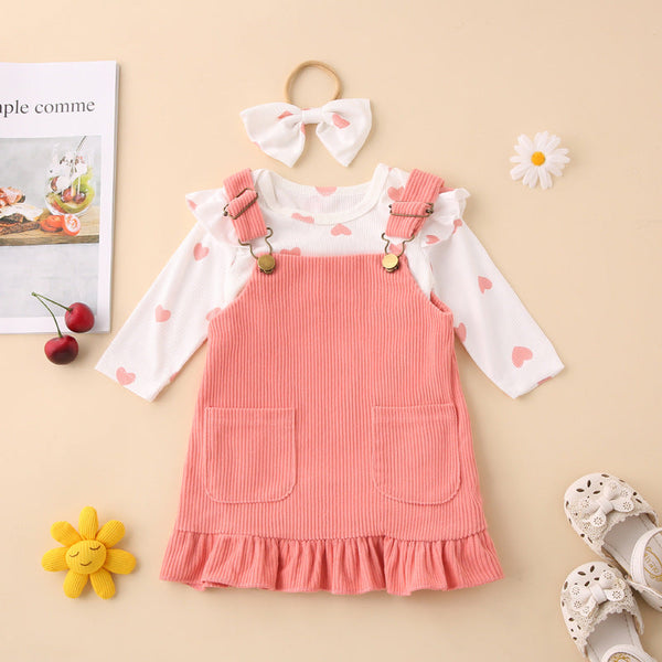 Jardineira Infantil Feminina Estampas