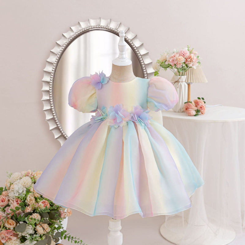 Vestido Infantil Colors Florzinhas