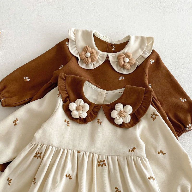 Vestido Infantil Flores