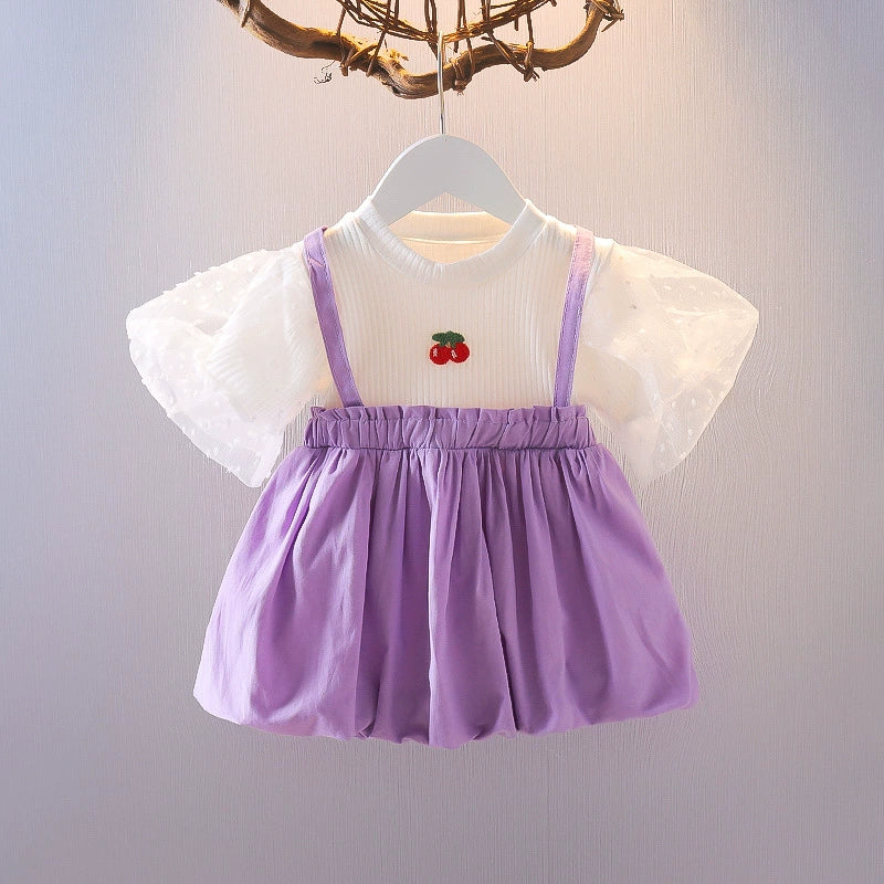 Conjunto Infantil Feminino Cerejinha