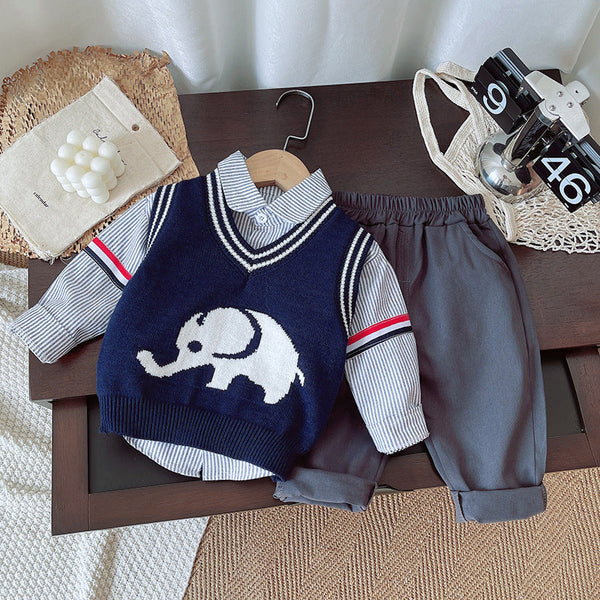 Conjunto Infantil Masculino Elefantinho