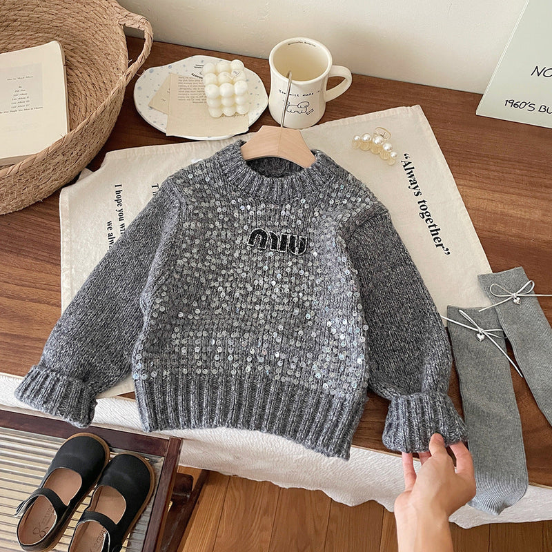 Blusa Infantil Miumiu Brilhante
