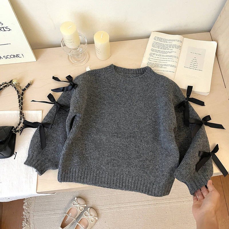 Blusa Infantil Inverno Lacinhos