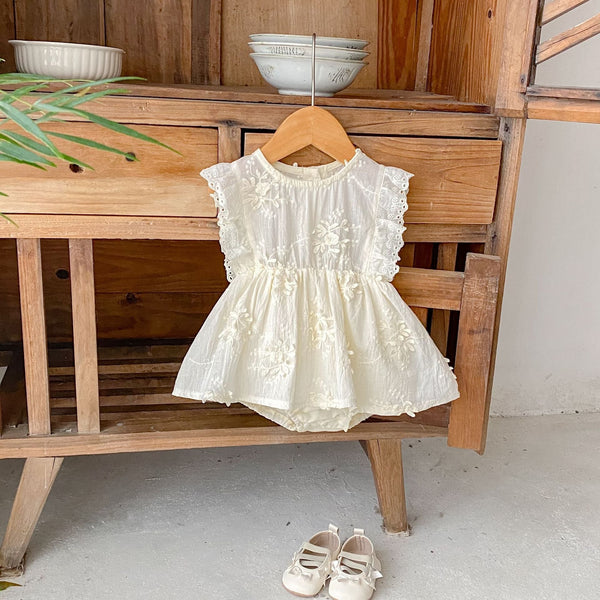 Body Infantil Feminino Floral
