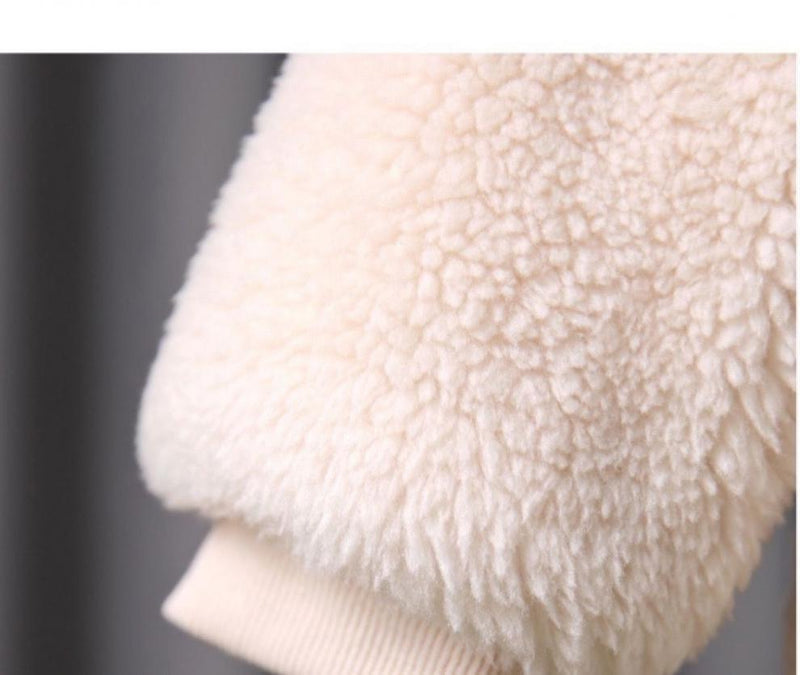 Conjunto Infantil Peludinho Bolsinhos.