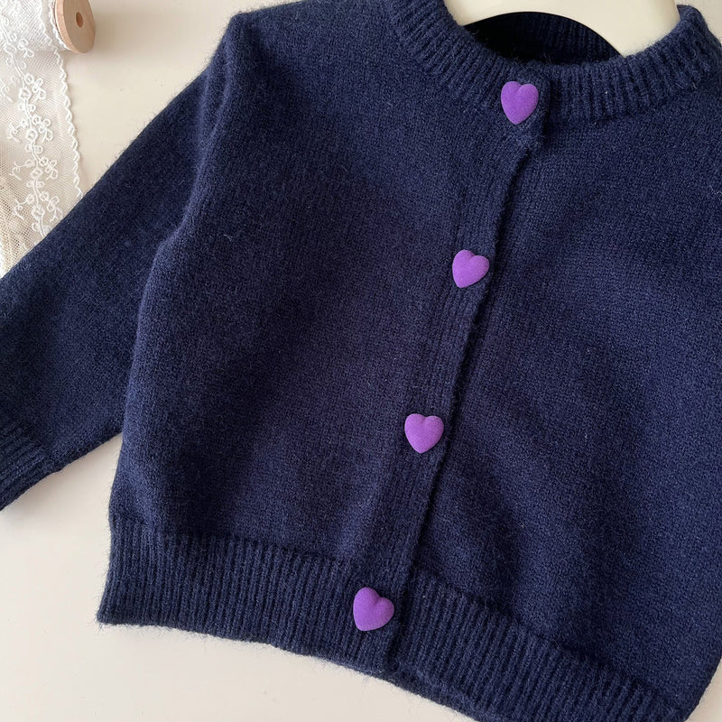 Conjunto Infantil Feminino Xadrez Corações