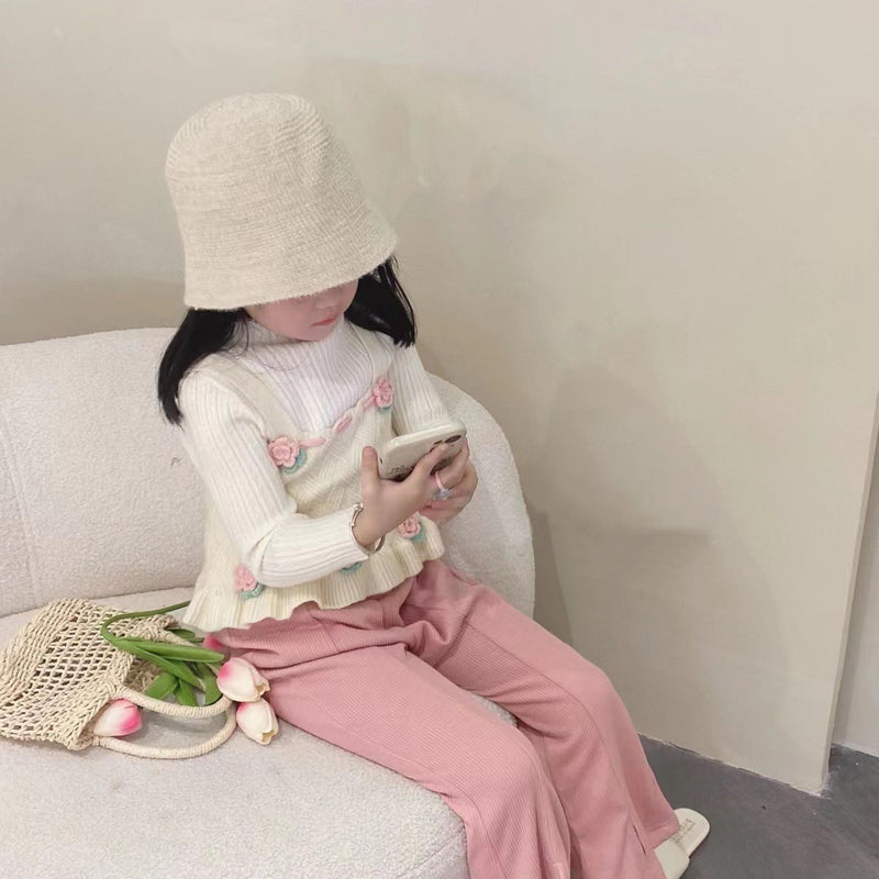 Conjunto Infantil Inverno Florzinhas