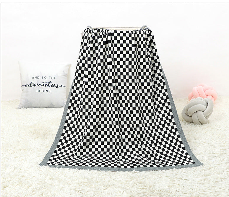 Manta Infantil Quadradinhos