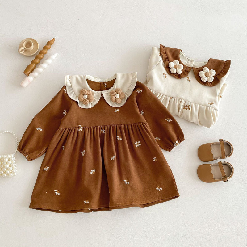 Vestido Infantil Flores