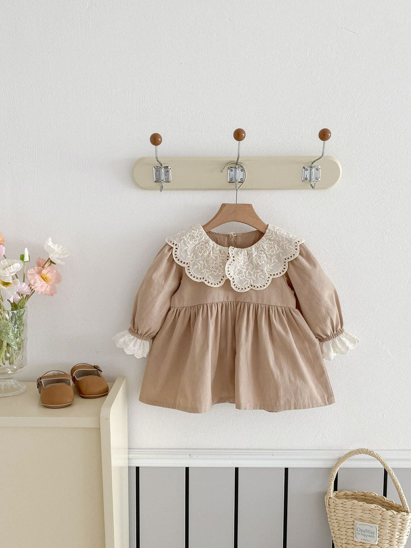 Vestido Infantil Golinha Rendada