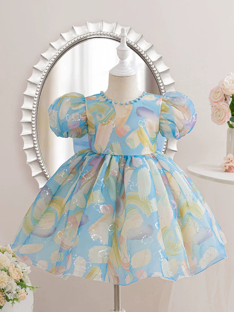 Vestido Infantil Love Cores