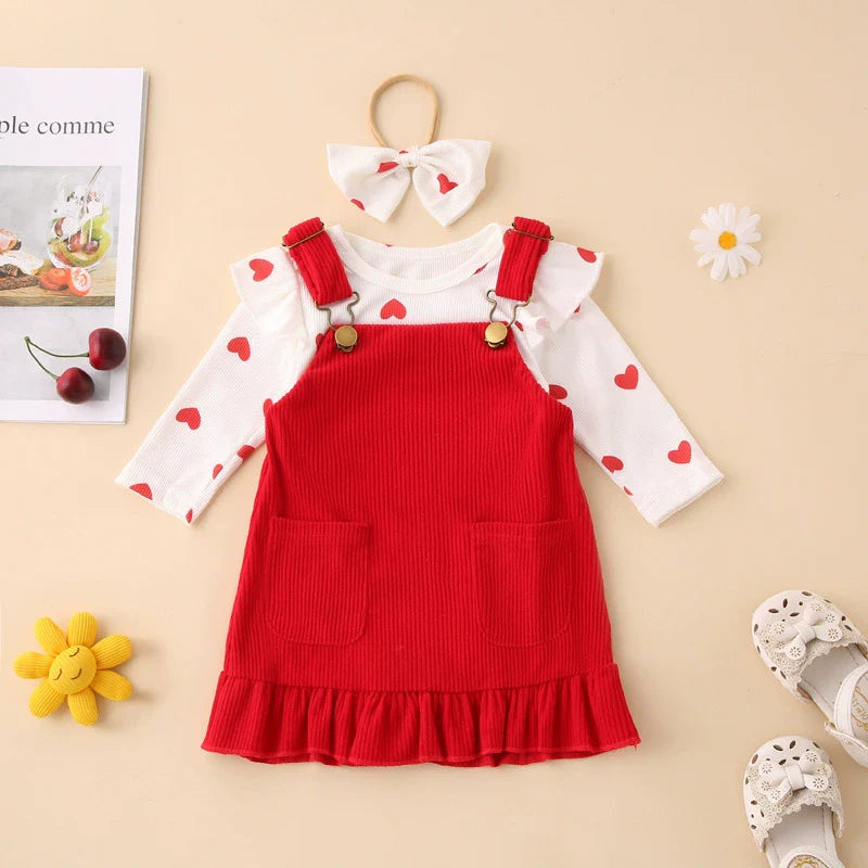Jardineira Infantil Feminina Estampas