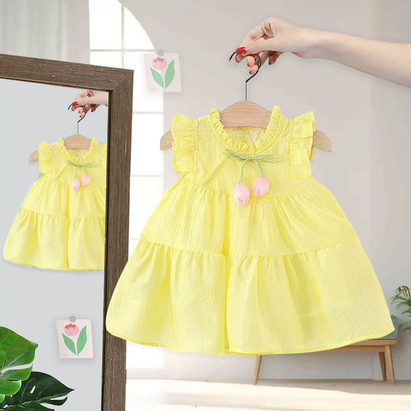 Vestido Infantil Verão Florzinhas