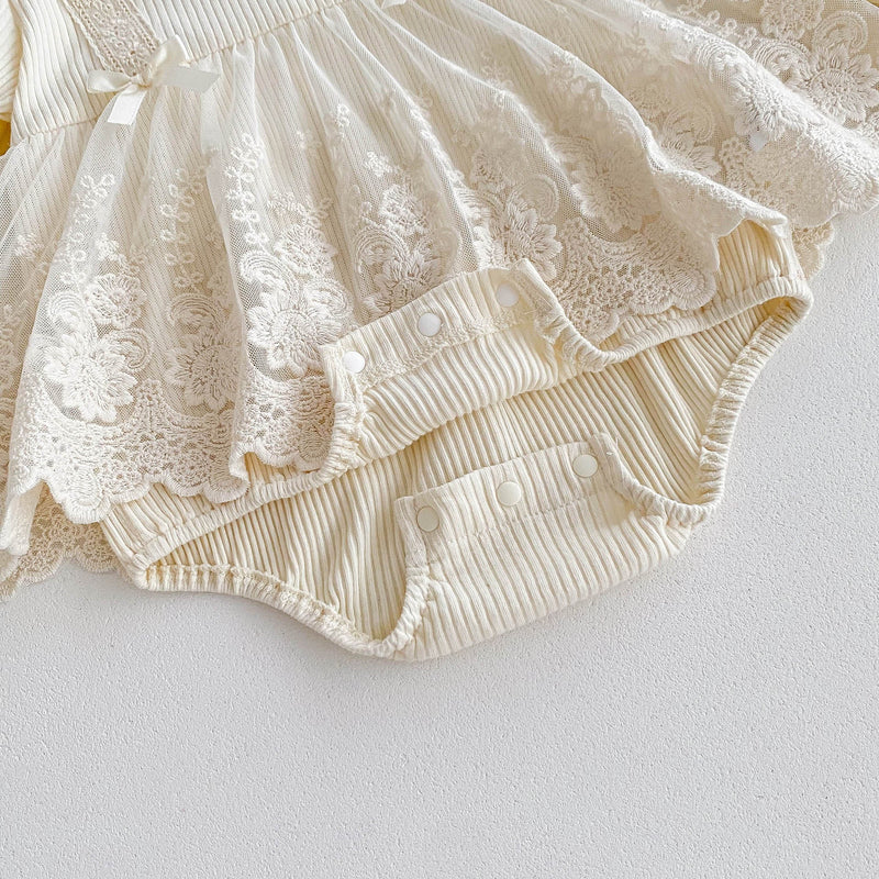 Body Infantil Rendado Lacinhos