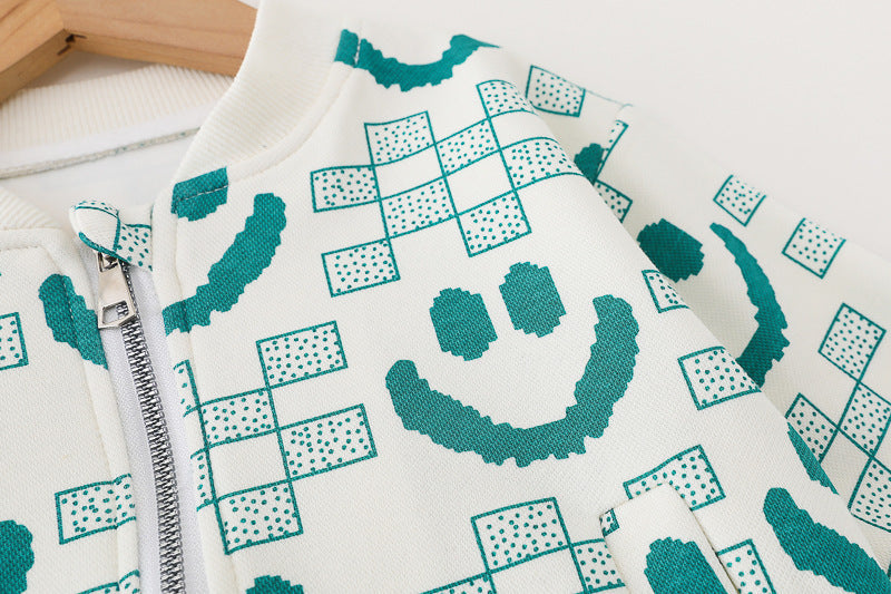 Conjunto Infantil Smiley e Jeans