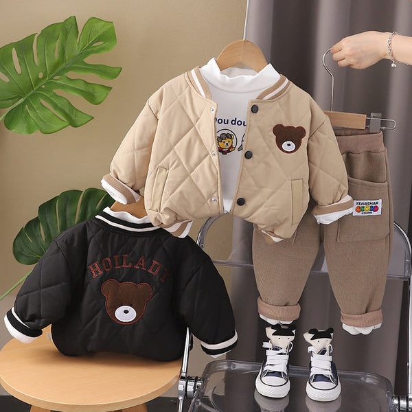 Conjunto Infantil 3 Peças Ursinho