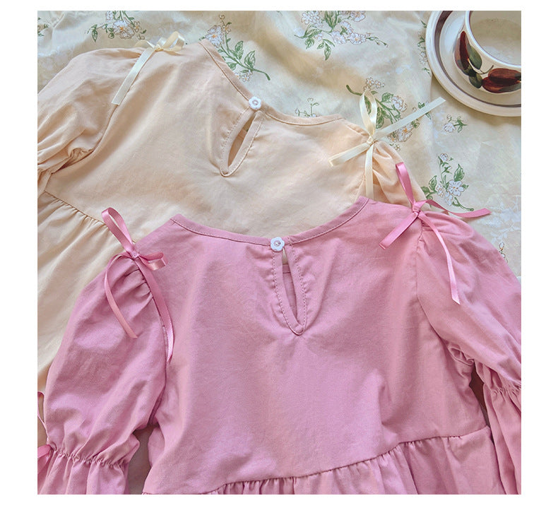 Vestido Infantil Rendinha Lacinhos
