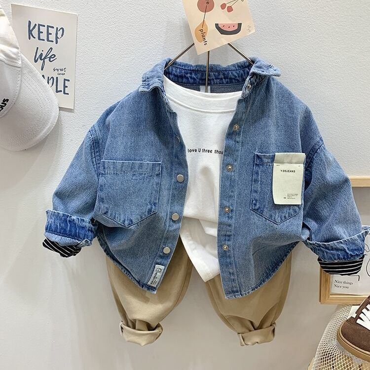 Jaqueta Infantil Masculina Jeans