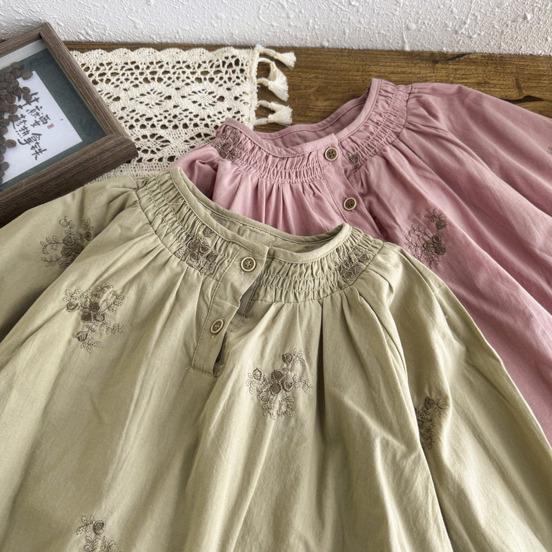 Camisa Infantil Feminina Floral