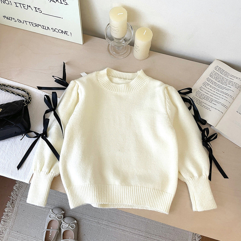 Blusa Infantil Inverno Lacinhos