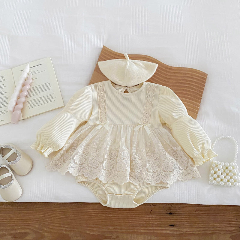 Body Infantil Rendado Lacinhos