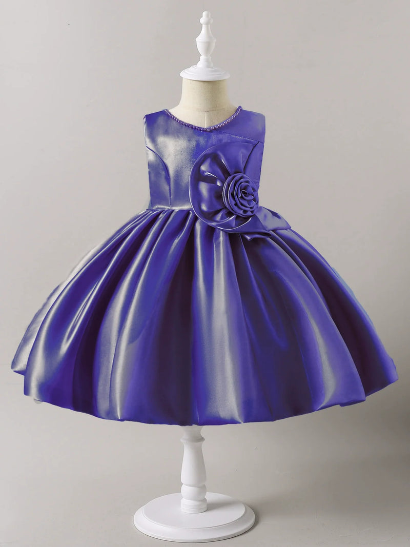 Vestido de Festa Pérolas Florzinha