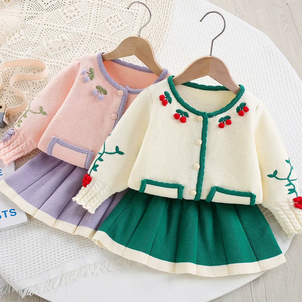 Conjunto Infantil Feminino Cerejinha