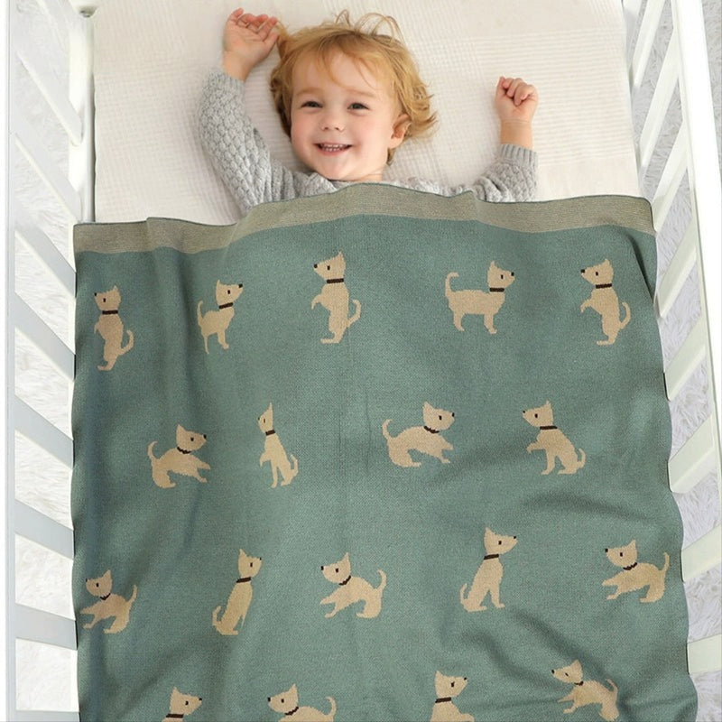 Manta Infantil Cachorrinhos