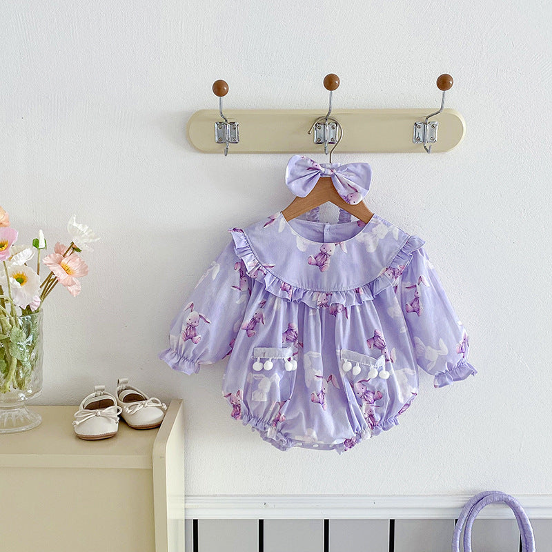 Body/ Vestido Coelhinhos Pompom