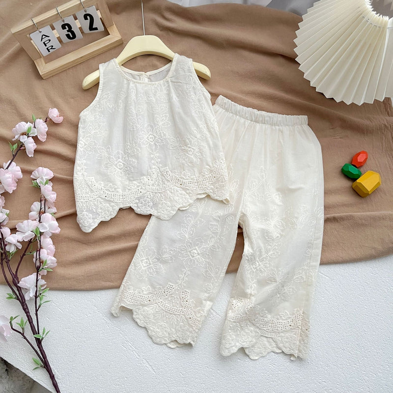 Conjunto Infantil Feminino Lese Floral