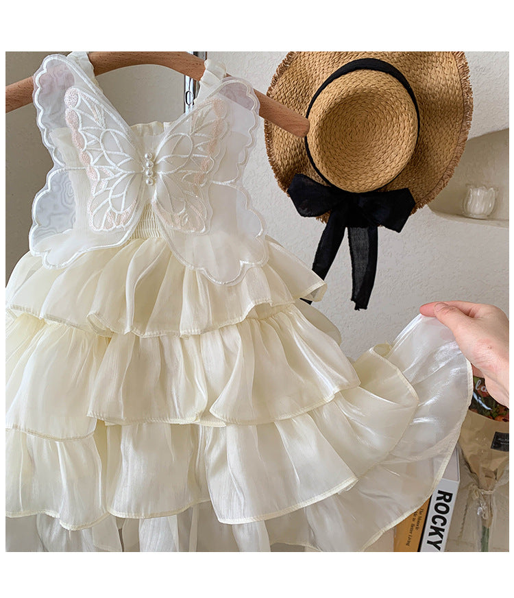 Vestido Infantil Tule Asinha
