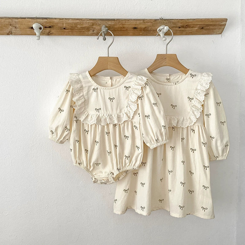 Vestido Body Infantil Lacinhos