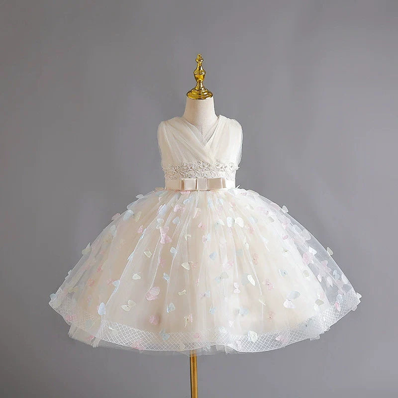 Vestido De Festa Tule Borboletinhas