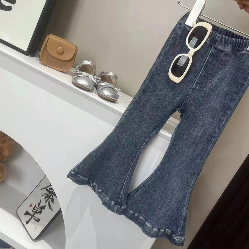 Conjunto Infantil Casaco Tweed, Tule + Jeans