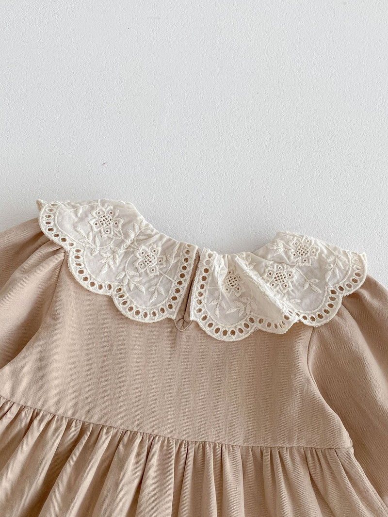 Vestido Infantil Golinha Rendada