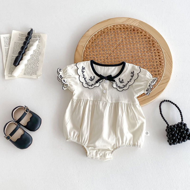 Body Infantil Feminino Bordadinho